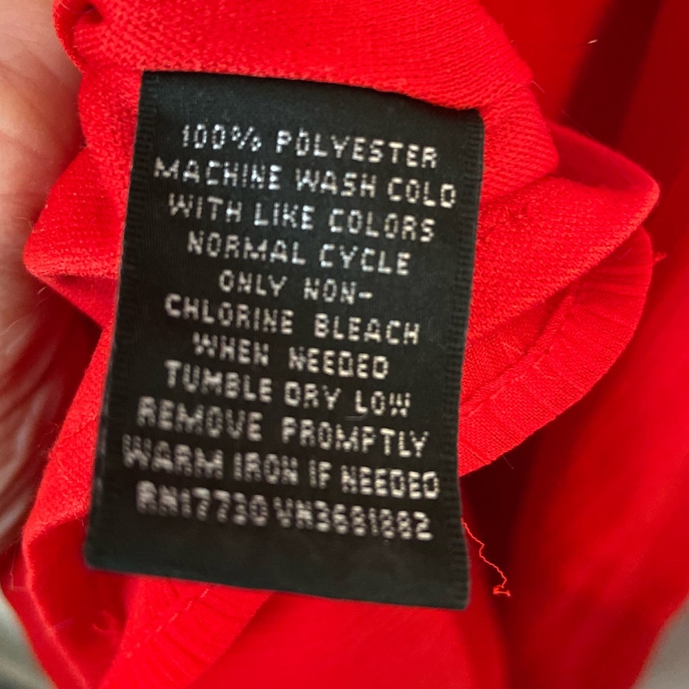 Perfect Red Ruffle Dress - Picture 6 of 6